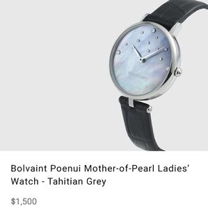 Bolvaint Watch - Tahitian Gray
